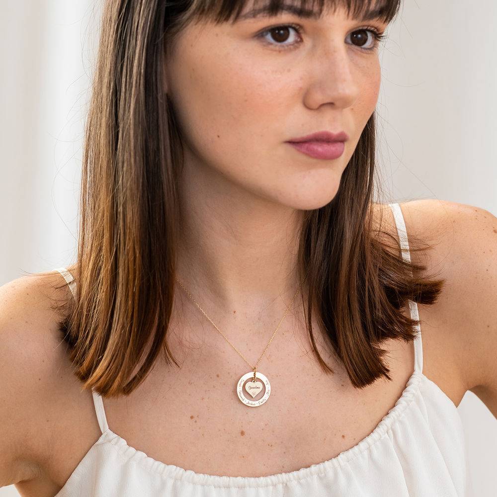 10K Gold Grandmother / Mother Necklace-1 product photo