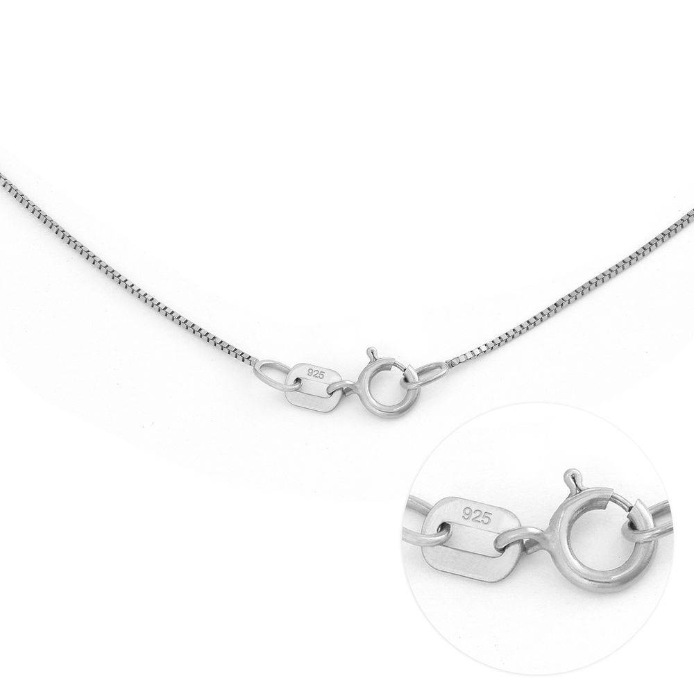 Russian Ring Necklace in Sterling Silver-5 Russian Ring Necklace in Sterling Silver-5 product photo